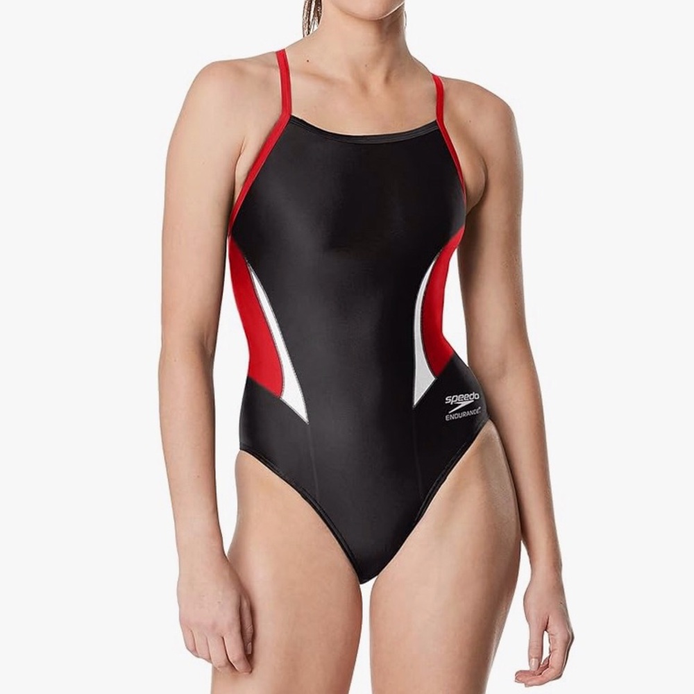 Speedo Endurance+ Cross Back One Piece Swimsuit
